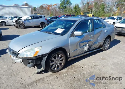 2006 Honda Accord 3.0 Ex из США, поврежденный, VIN 1HGCM66526A006524